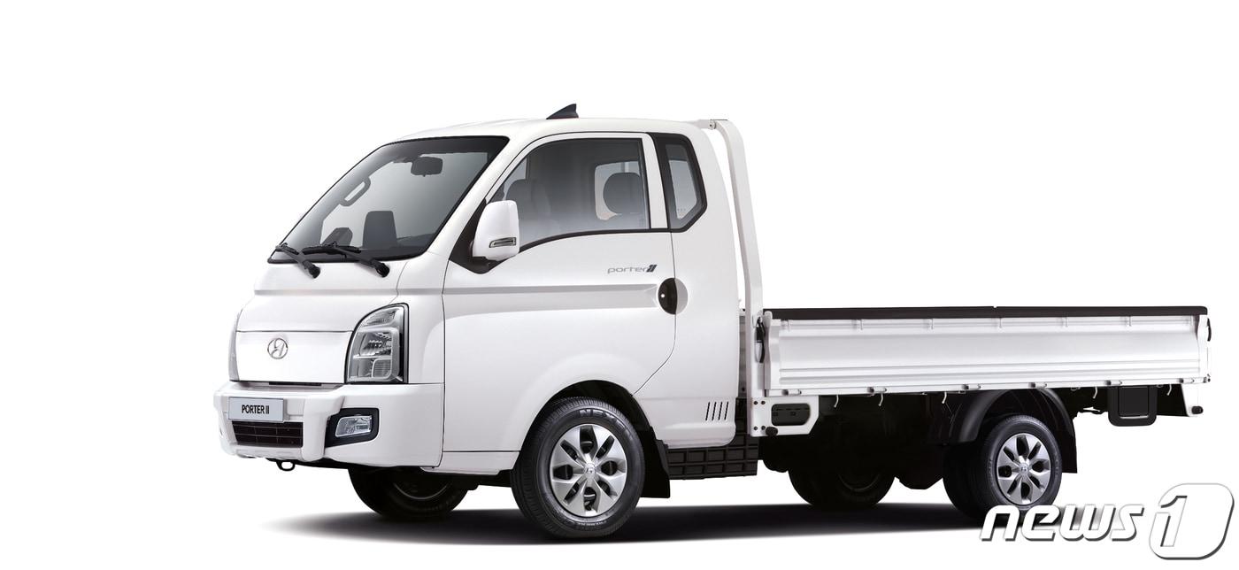 현대차의 중형트럭 포터.&#40;현대차 제공&#41;