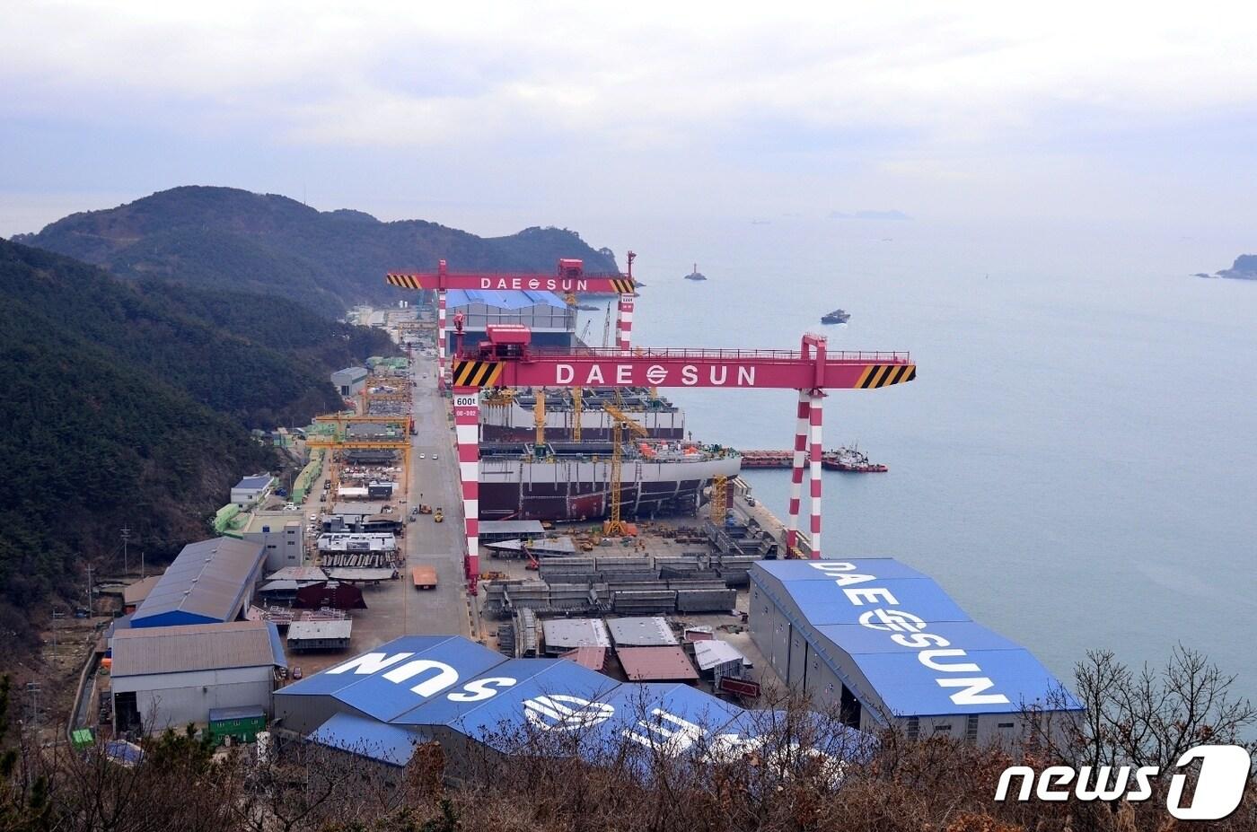 본문 이미지 - 대선조선 전경(대선조선 제공)