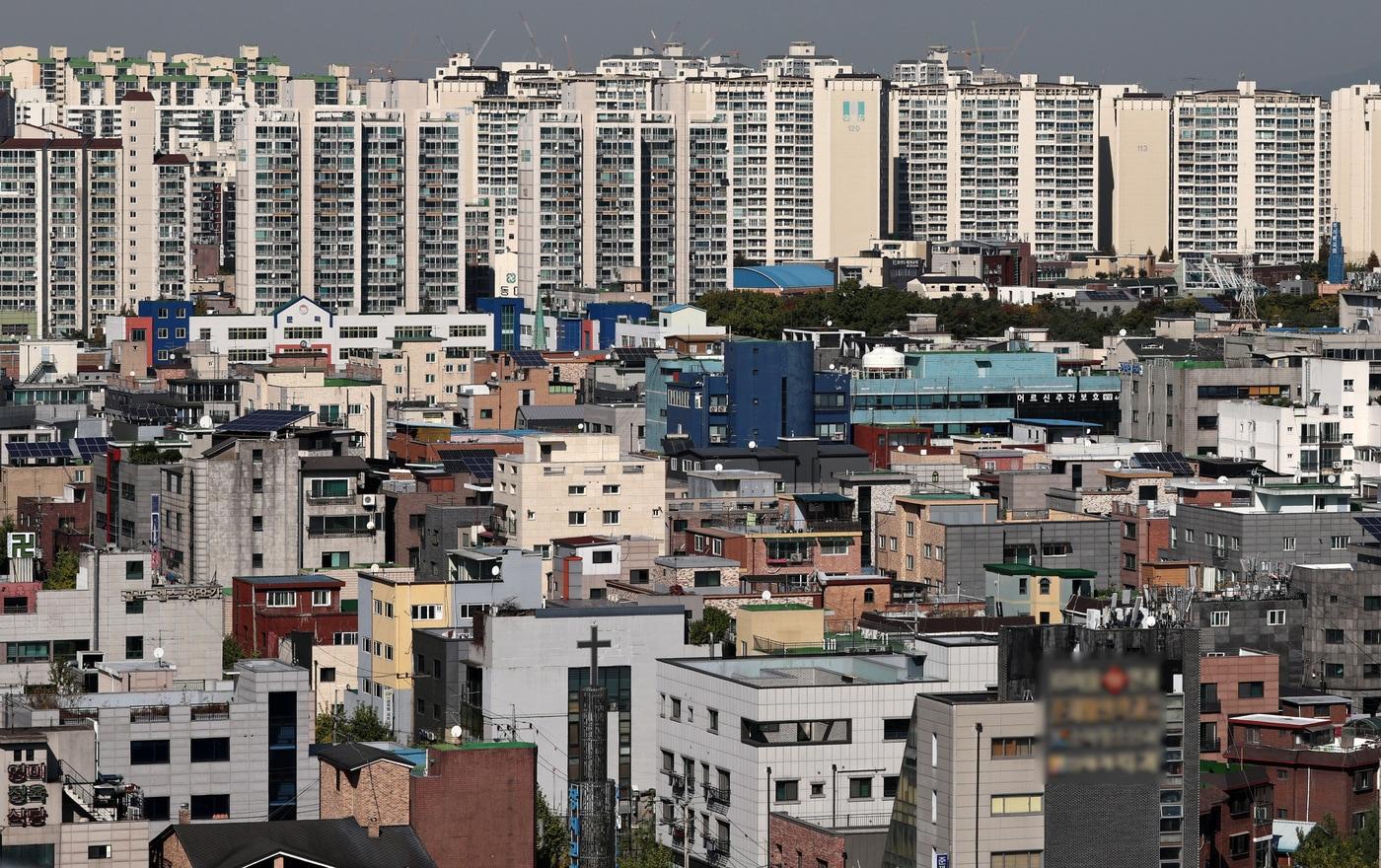 본문 이미지 - 서울 송파구의 한 다세대주택 밀집 지역./뉴스1 ⓒ News1