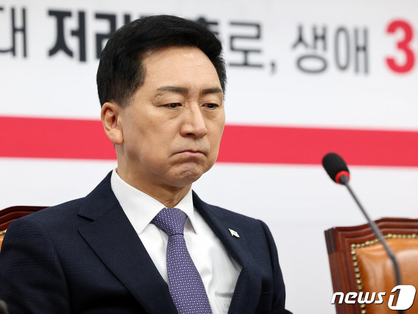 본문 이미지 - 김기현 국민의힘 대표. 2023.11.24/뉴스1 ⓒ News1 황기선 기자