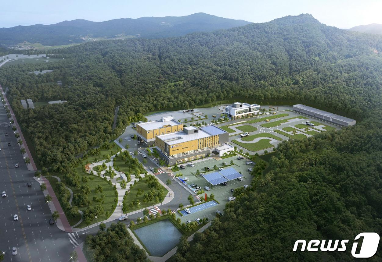 본문 이미지 - 광주운전면허시험장 조감도.&#40;광주시 제공&#41;2023.11.27/뉴스1 