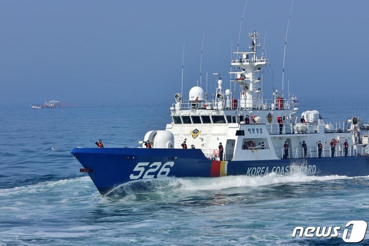 서해5도특별경비단 중형함정 526함.(중부지방해양경찰청 제공).2023.11.27 /뉴스1