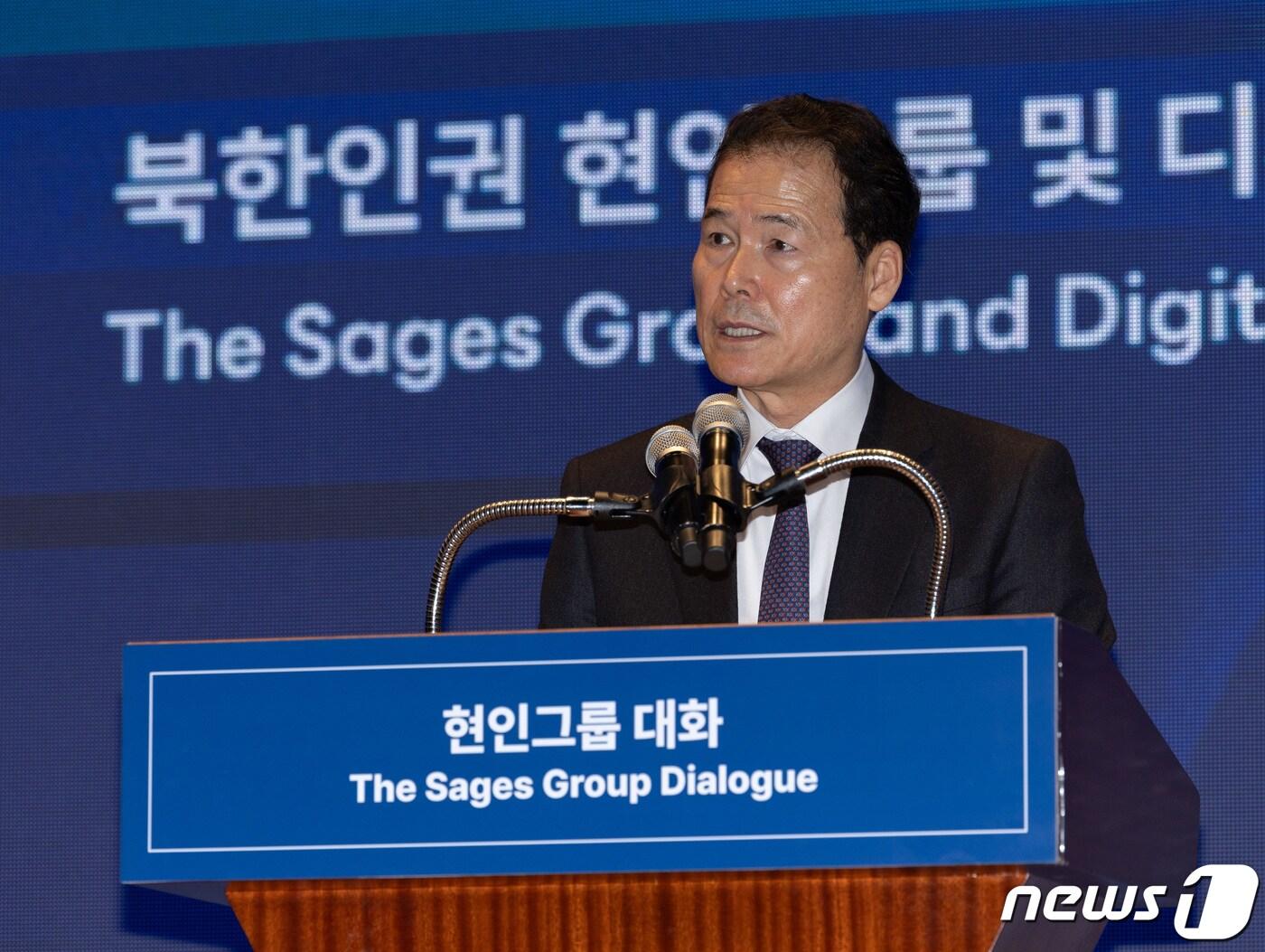 본문 이미지 - 김영호 통일부 장관. 2023.11.29/뉴스1 ⓒ News1 이재명 기자