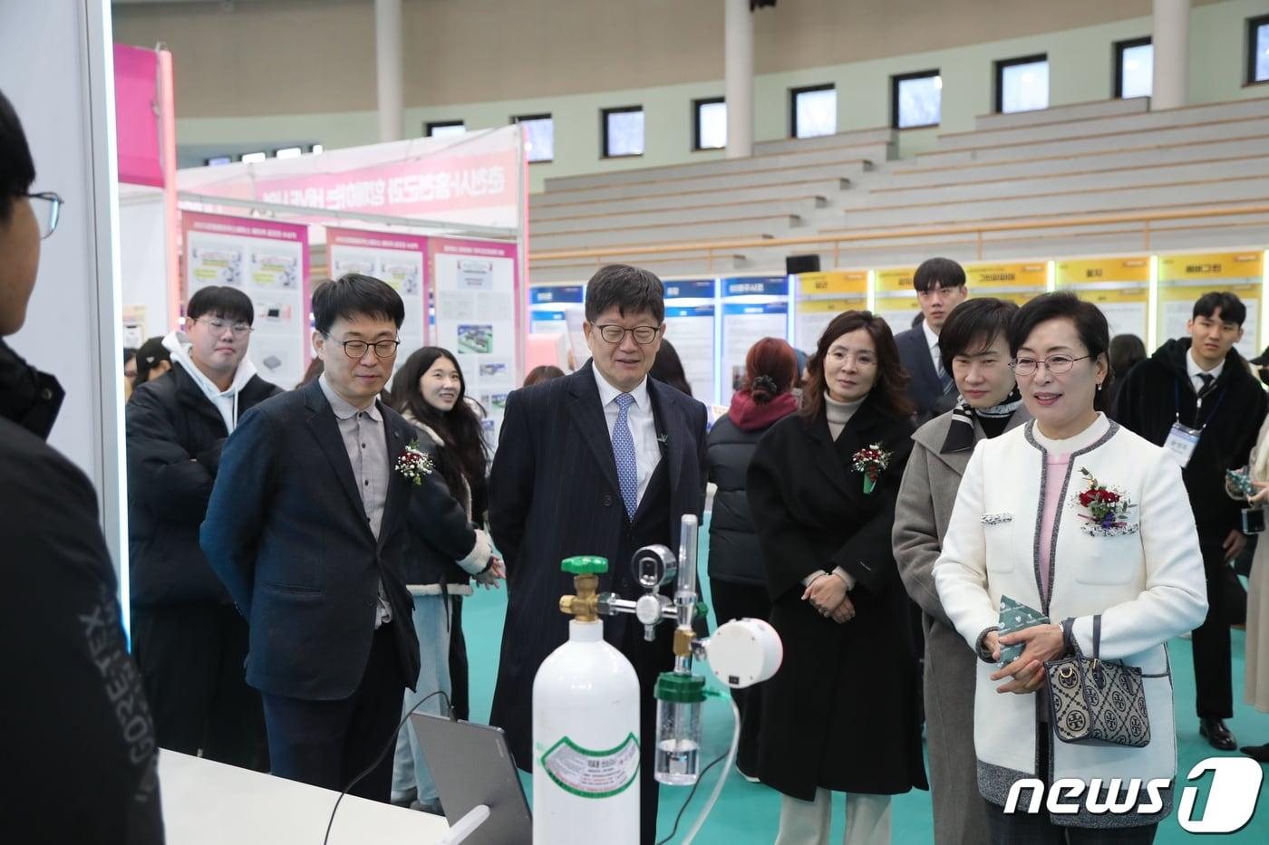 본문 이미지 - 2023 한림성심 산학협력 EXPO.(한림성심대 제공) 2023.11.29/뉴스1