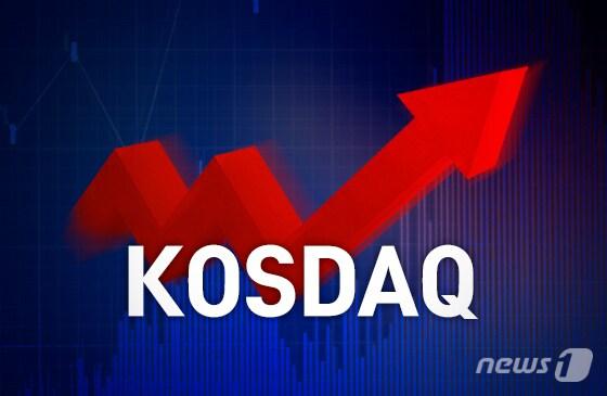 [코스닥] 6.00p(0.73%) 오른 822.44 마감 - 뉴스1