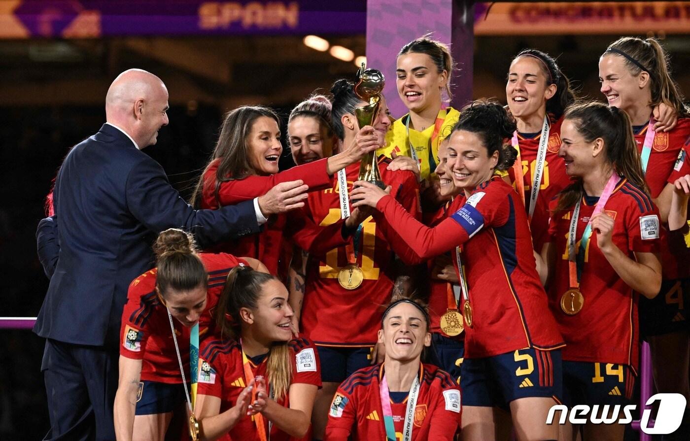 여자 월드컵의 규모는 커졌지만 아직 선수들에 대한 처우 개선이 필요해 보인다. ⓒ AFP=뉴스1