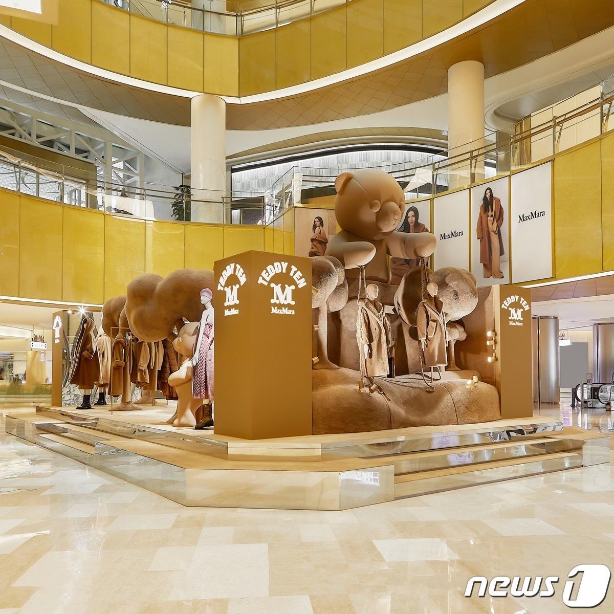 본문 이미지 - 롯데백화점 에비뉴엘 잠실점 지하1층 더 크라운 막스마라 테디텐 팝업( 롯데백화점 제공)