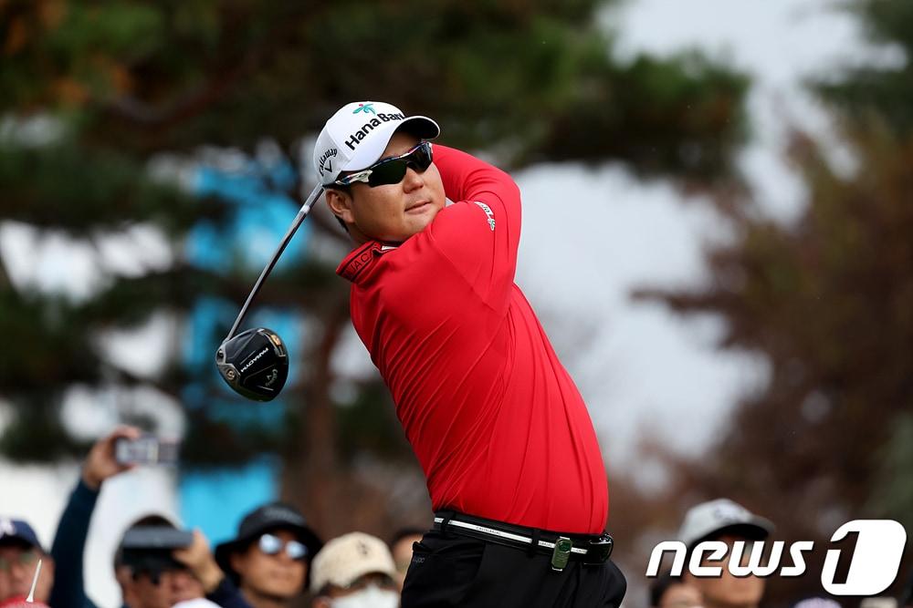 본문 이미지 - 한국프로골프(KPGA) 코리안투어의 함정우( KPGA 제공) 2023.11.5/뉴스1