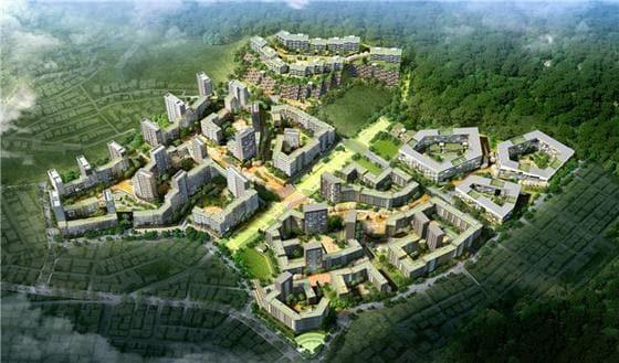 본문 이미지 - 갈현1구역 조감도