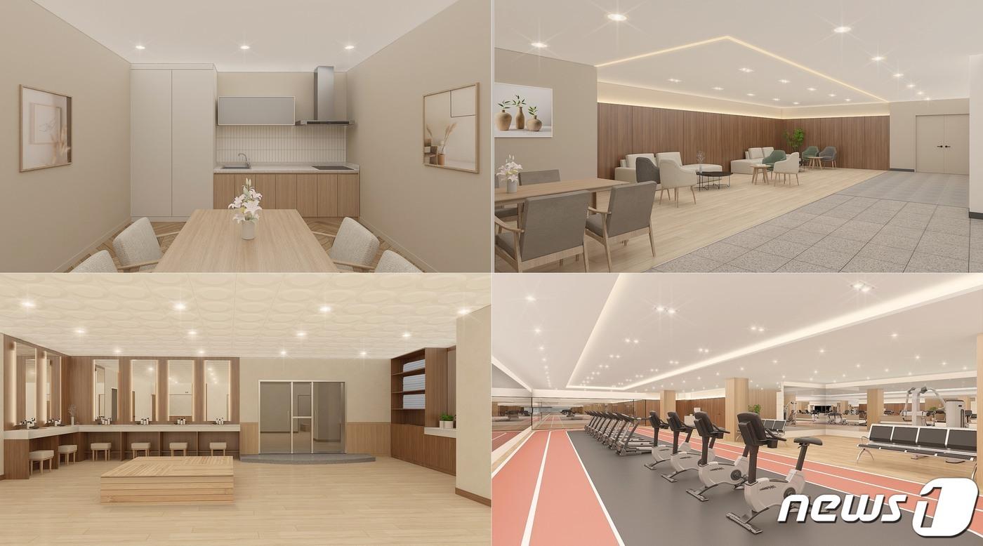 KB골든라이프케어 ‘KB 평창 카운티’ 커뮤니티 시설/사진제공=KB라이프