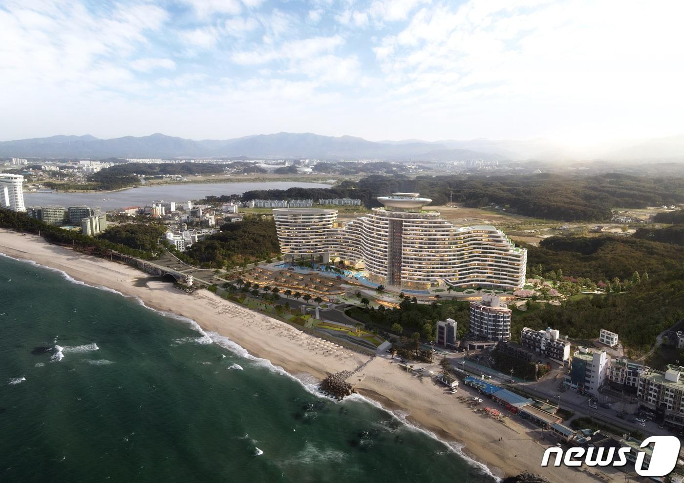 강릉 경포올림픽카운티 조성사업 조감도.(강릉시 제공) 2023.11.8/뉴스1