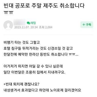 본문 이미지 - 8일 제주여행 온라인 커뮤니티에는 빈대 공포에 제주 여행을 포기했거나 고민중에 있다는 내용의 글이 잇따라 올라오고 있다./뉴스1