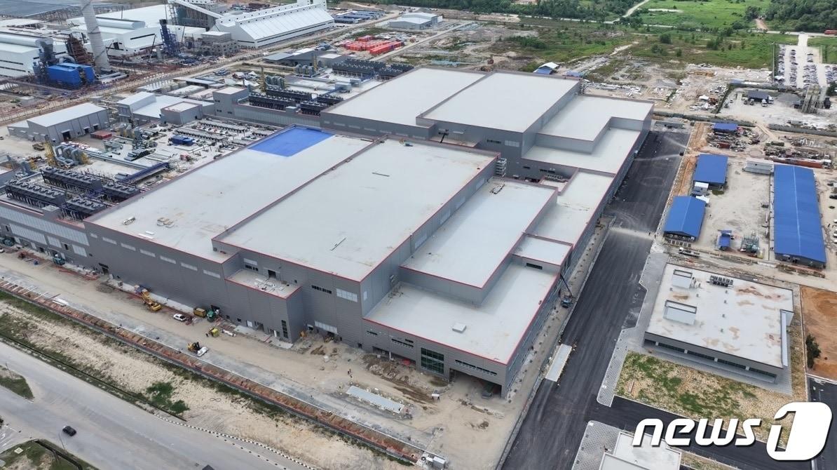 본문 이미지 - SK넥실리스 말레이시아 코타키나발루 동박공장 전경.(SKC 제공)