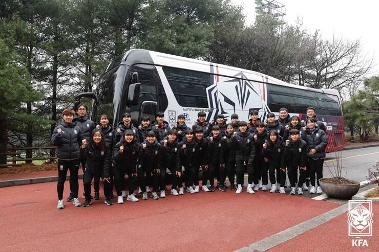 본문 이미지 - 여자 U19 대표팀(대한축구협회 제공) 