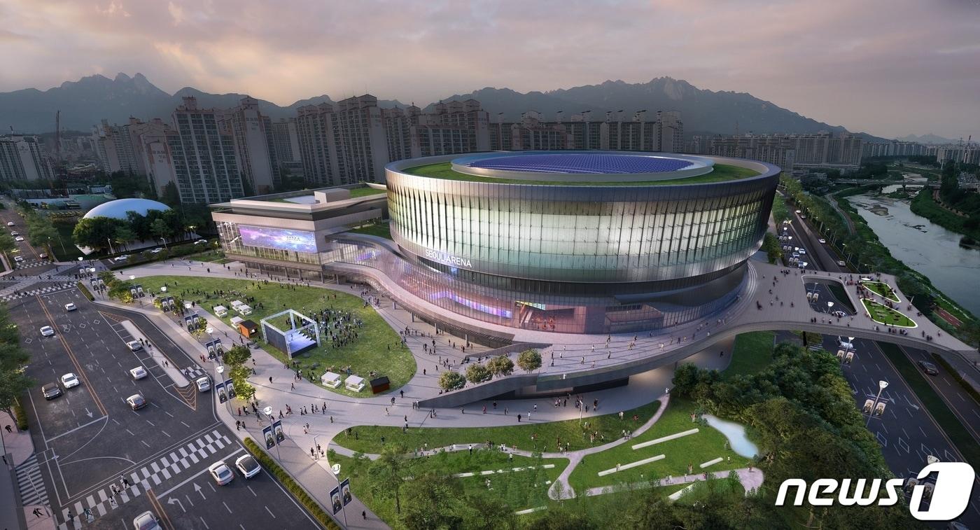 도봉구 창동에 들어서는 서울아레나 조감도(회사 제공).