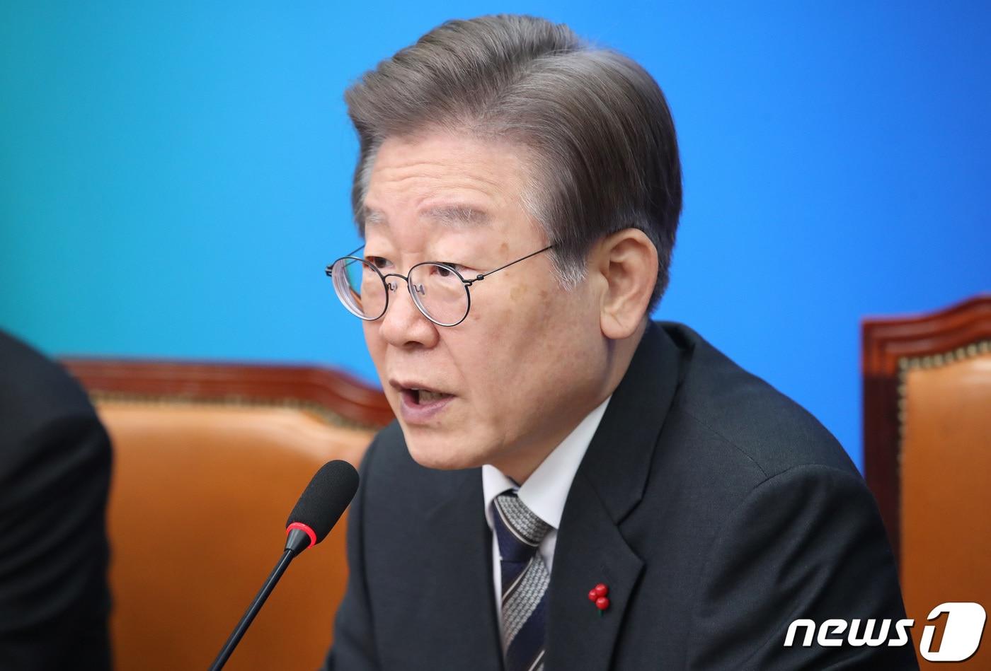 본문 이미지 - 이재명 더불어민주당 대표. 뉴스1 ⓒ News1 임세영 기자