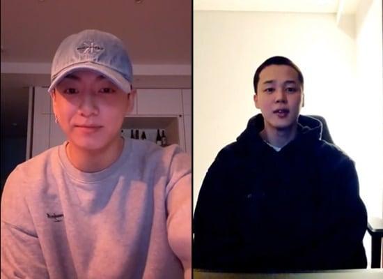 본문 이미지 - 정국 지민/위버스 갈무리