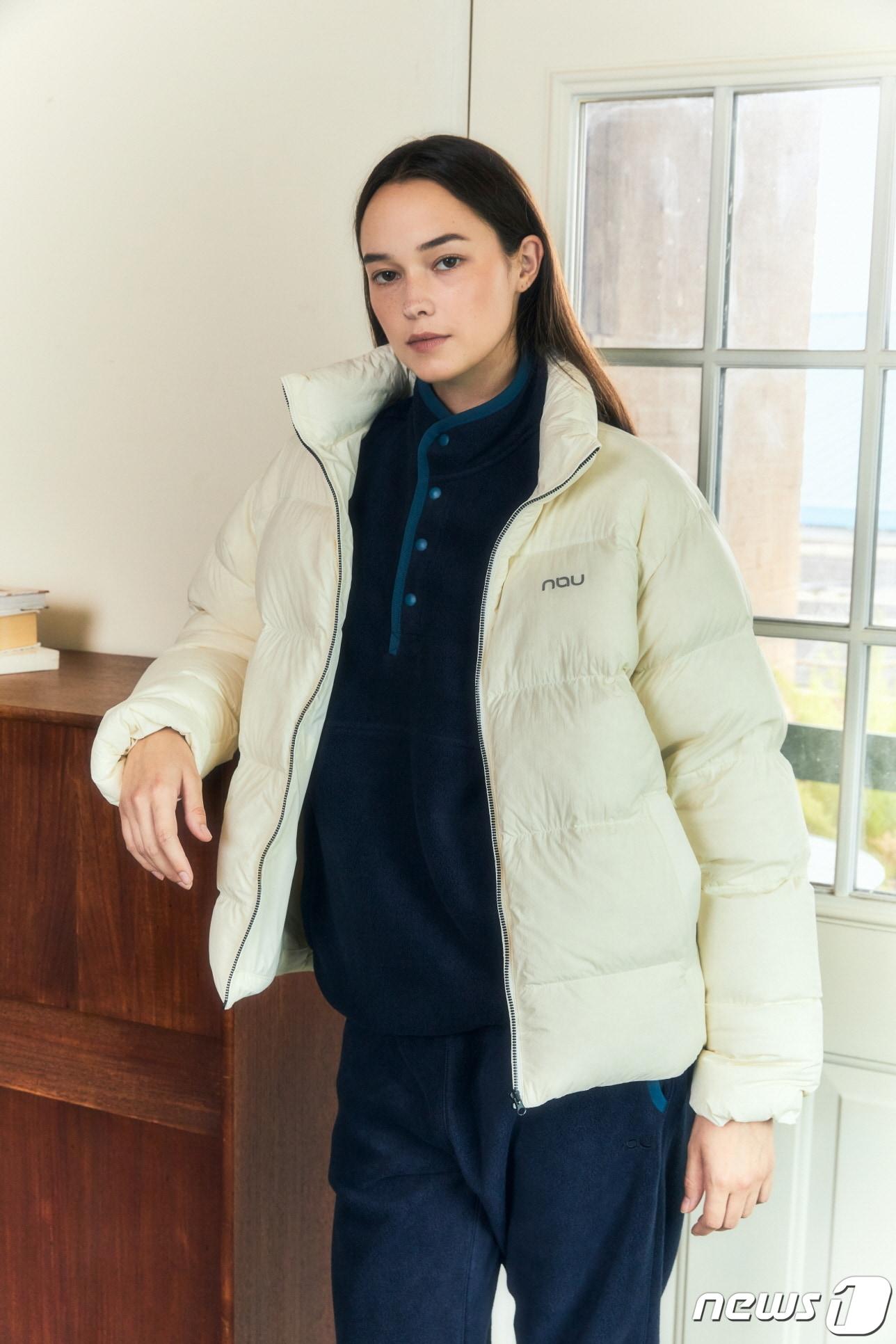 본문 이미지 - 에어 블럭 다운재킷.(나우제공)