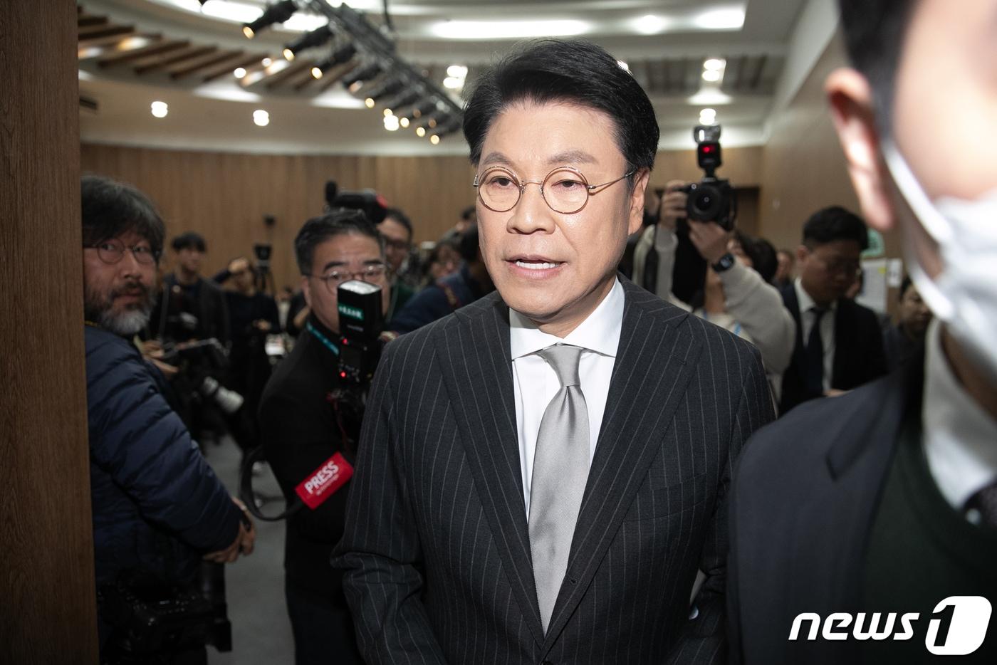 본문 이미지 - 장제원 전 국민의힘 의원. 2023.12.12/뉴스1 ⓒ News1 이승배 기자