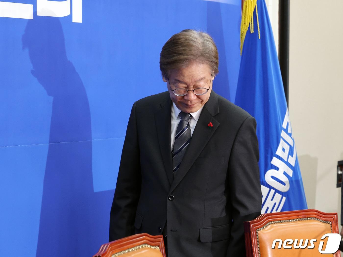 본문 이미지 - 이재명 더불어민주당 대표. 뉴스1 ⓒ News1 황기선 기자