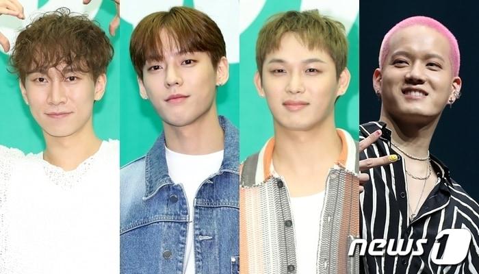 본문 이미지 - 비투비 서은광, 이민혁, 임현식, 프니엘(왼쪽부터) ⓒ 뉴스1 DB
