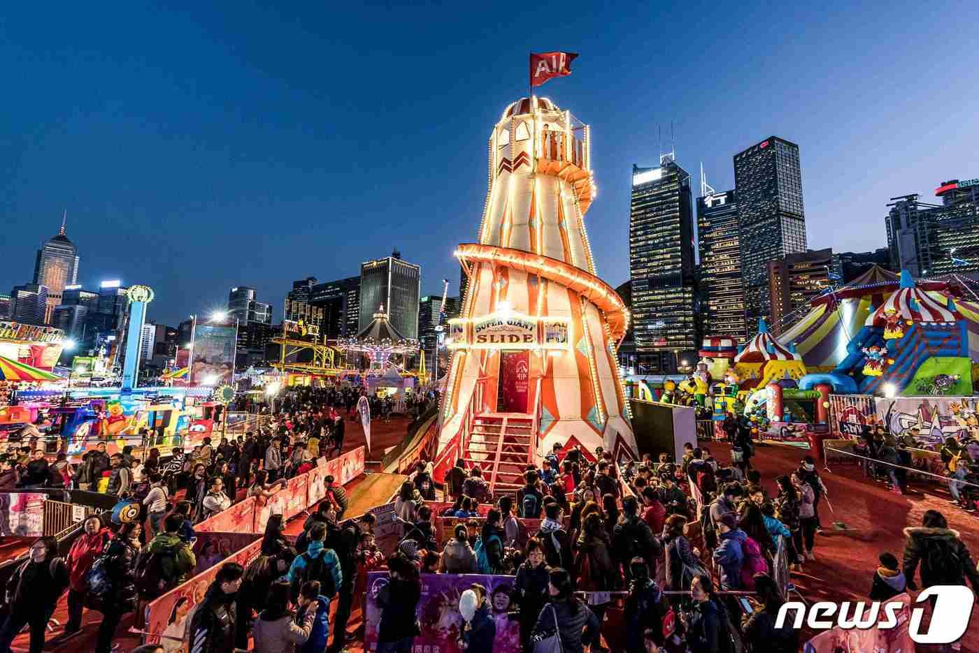 겨울왕국부터 어린왕자까지…특별한 홍콩 겨울 축제 - 뉴스1