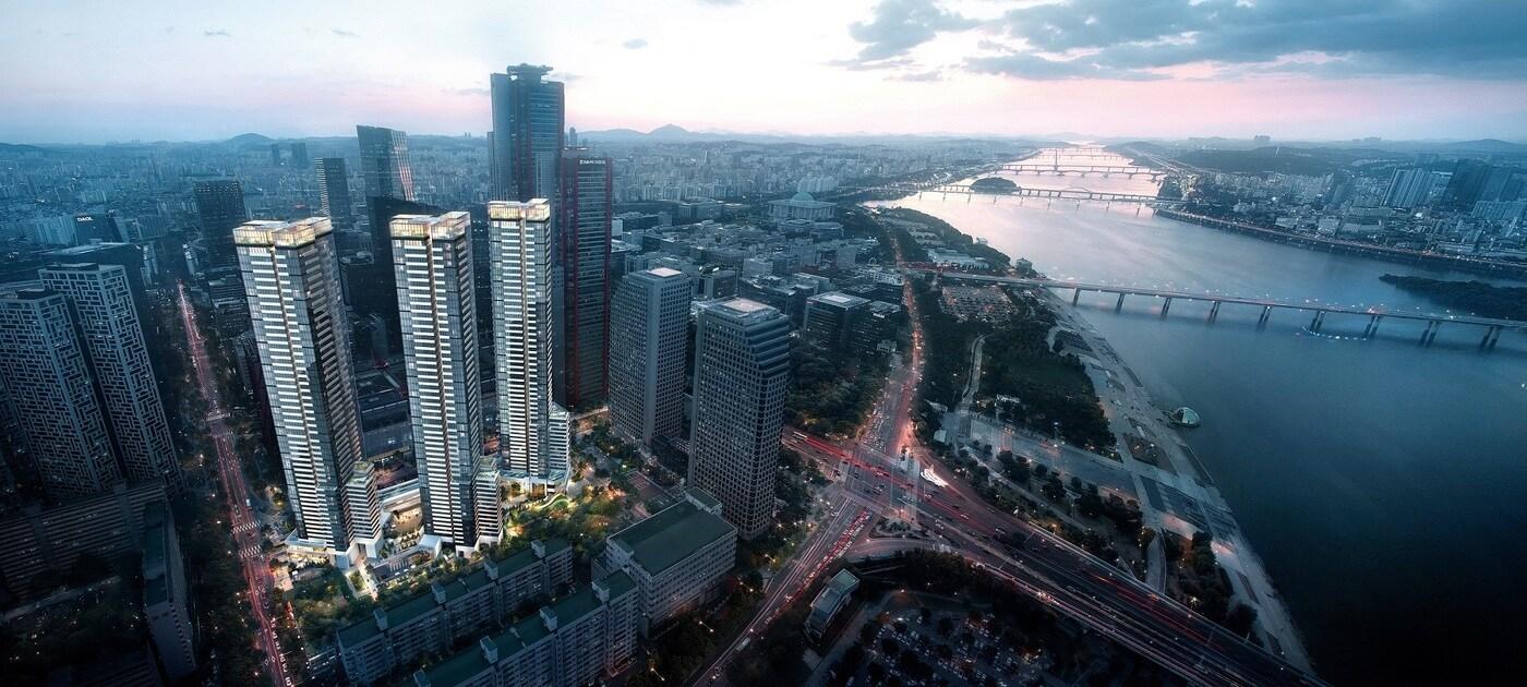  써밋 더 블랙 에디션 투시도. /대우건설 제공