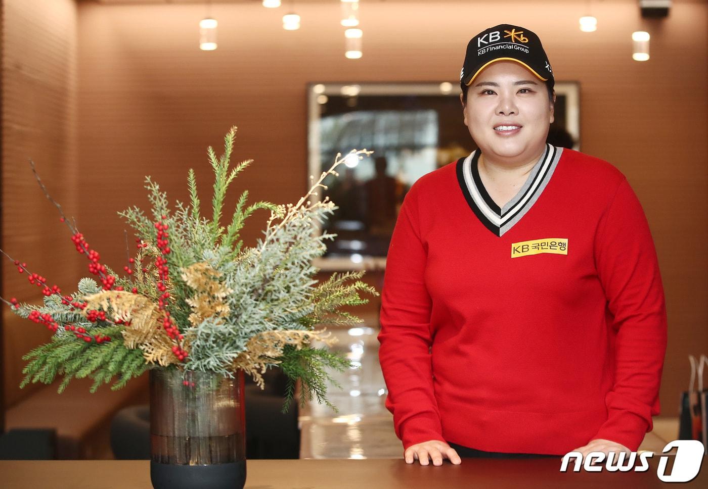본문 이미지 - IOC선수위원 도전하는 골프여제 박인비 인터뷰. 2023.12.19/뉴스1 ⓒ News1 박세연 기자