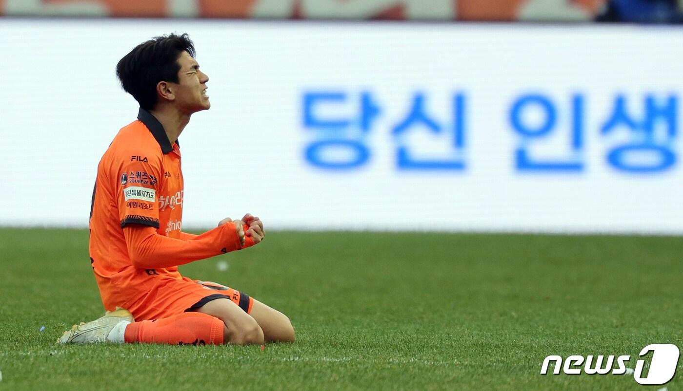 본문 이미지 - 강원FC의 김대원. /뉴스1 ⓒ News1 박정호 기자