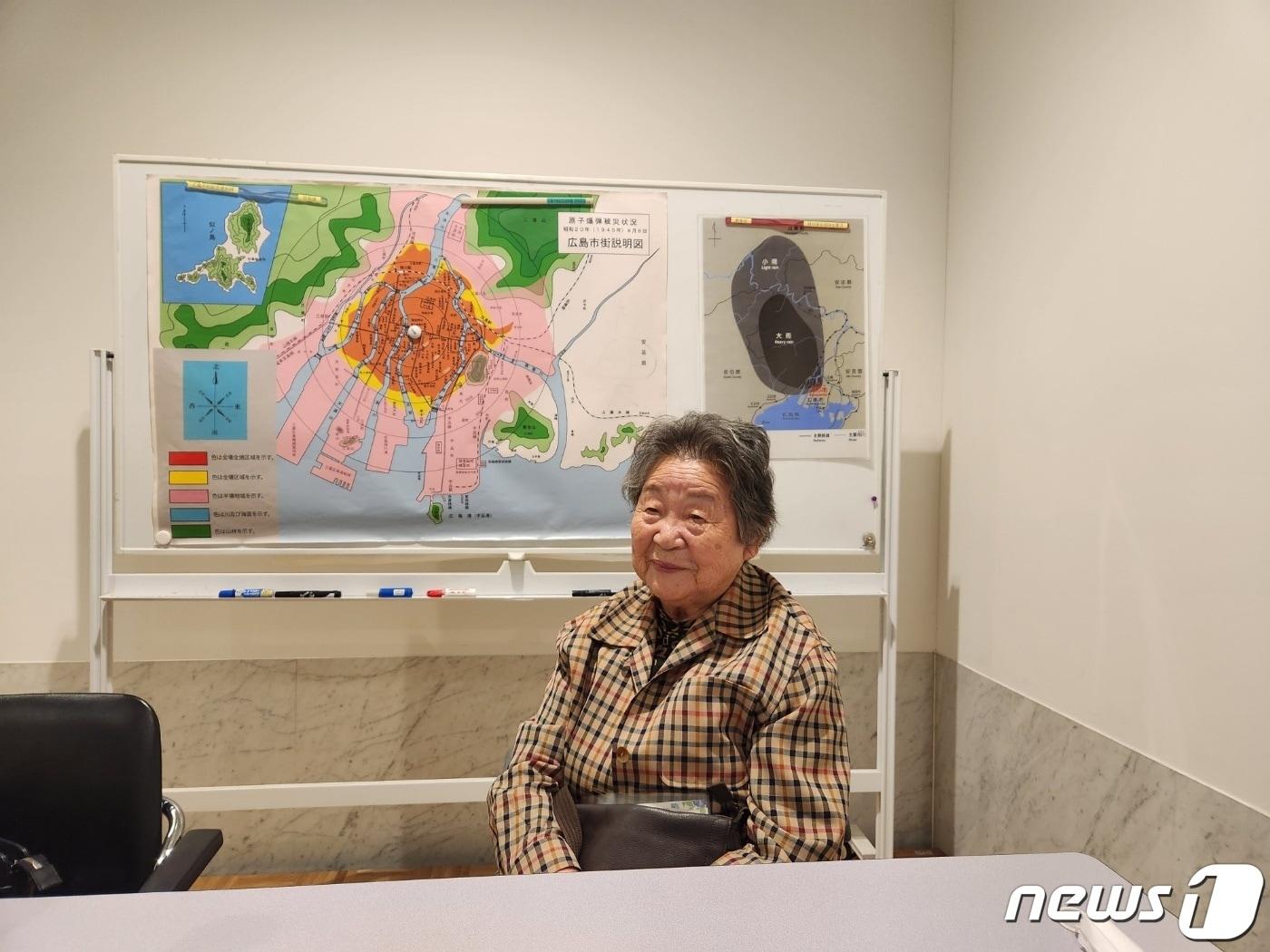 본문 이미지 - 박남주 할머니. (외교부 공동취재단)