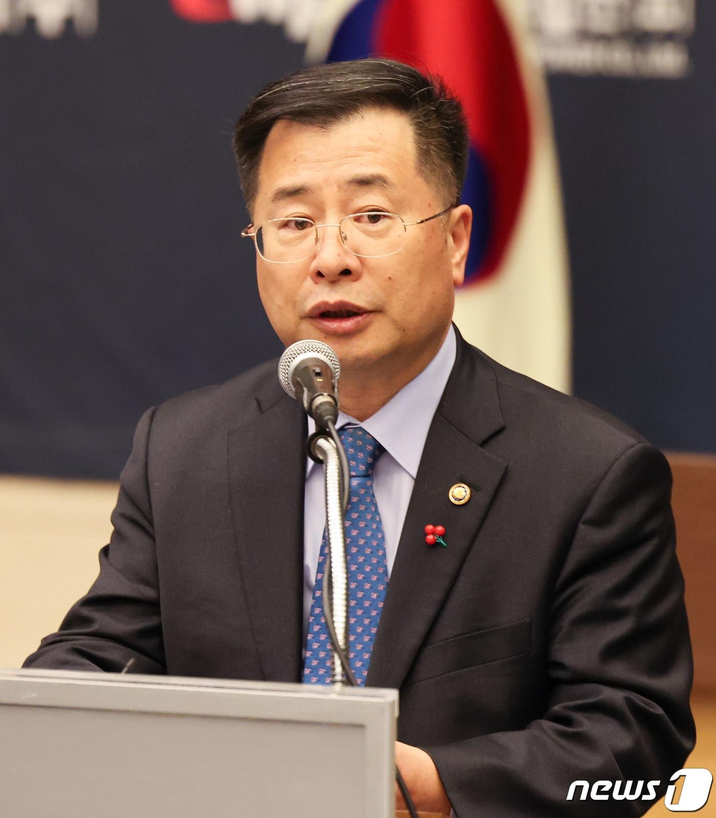본문 이미지 - 강경성 산업통상자원부 2차관 2023.12.21/뉴스1 ⓒ News1 허경 기자