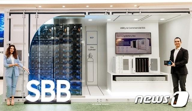본문 이미지 - 삼성SDI의 ESS 신제품인 '삼성 배터리 박스'(SBB, Samsung Battery Box).(삼성SDI 제공)