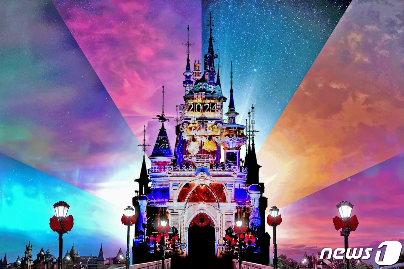 롯데월드가 2024년 '푸른 용의 해' 갑진년(甲辰年)을 맞아 다채로운 콘텐츠를 준비했다.(롯데월드제공)