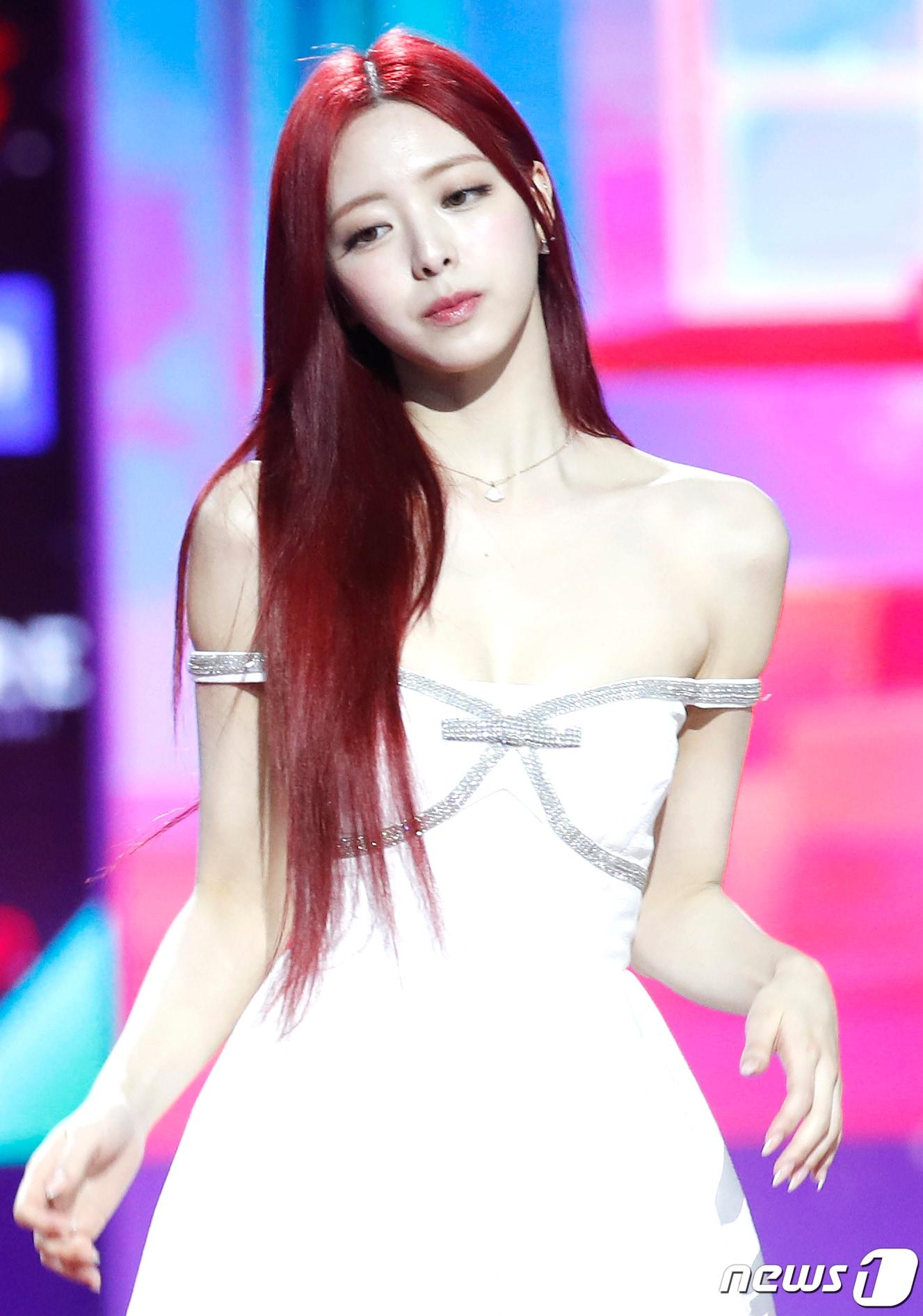 본문 이미지 - 있지 유나가 섹시한 매력을 발산했다. ⓒ News1 권현진 기자