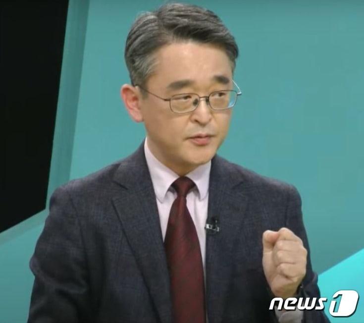 본문 이미지 -  JMS피해자 모임인 '엑소더스'를 운영했던 김도형 단국대 교수. (KBS 갈무리) ⓒ 뉴스1