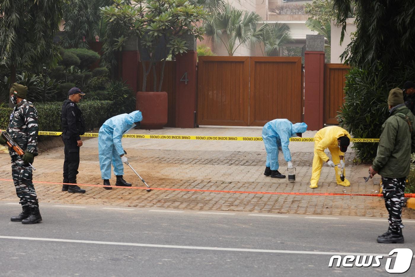 인도 수도 뉴델리 사고 현장.(사진은 기사 내용과 무관함) ⓒ 로이터=뉴스1 ⓒ News1 박재하 기자