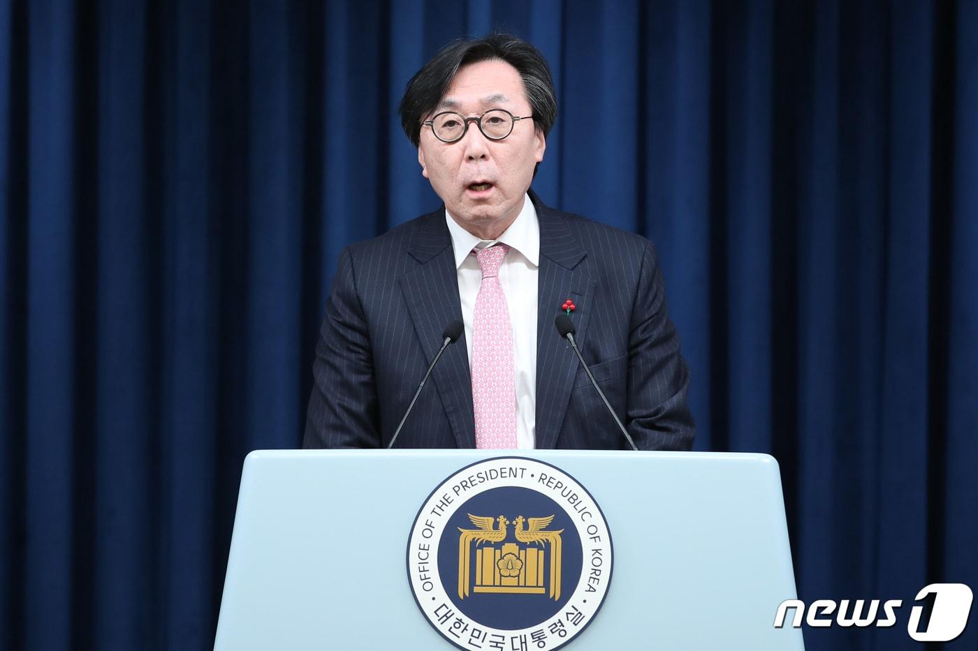 본문 이미지 - 장호진 국가안보실장. 2023.12.28/뉴스1 ⓒ News1 안은나 기자