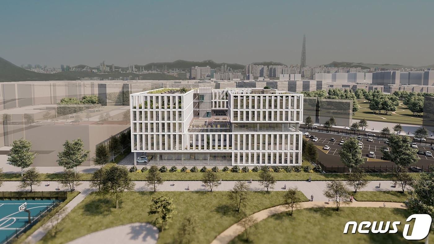 본문 이미지 - 나라키움 강남통합청사 조감도.(한국자산관리공사 제공)