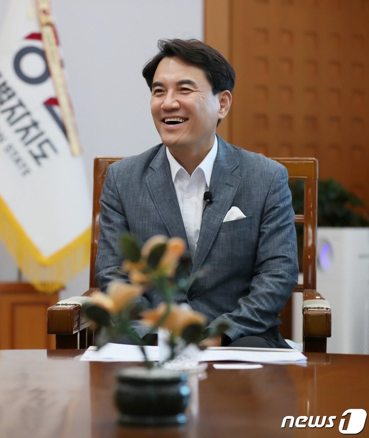 본문 이미지 - 김진태 강원특별자치도지사./뉴스1