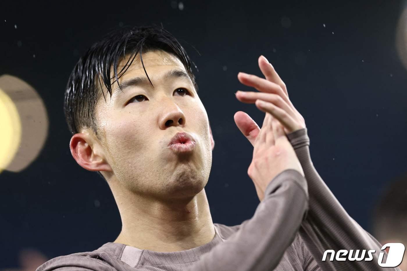 토트넘 홋스퍼의 손흥민 ⓒ AFP=뉴스1