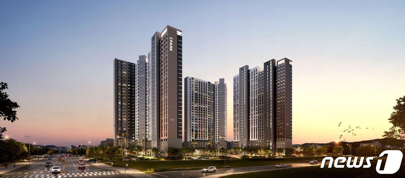 서산 센트럴 아이파크 투시도./뉴스1