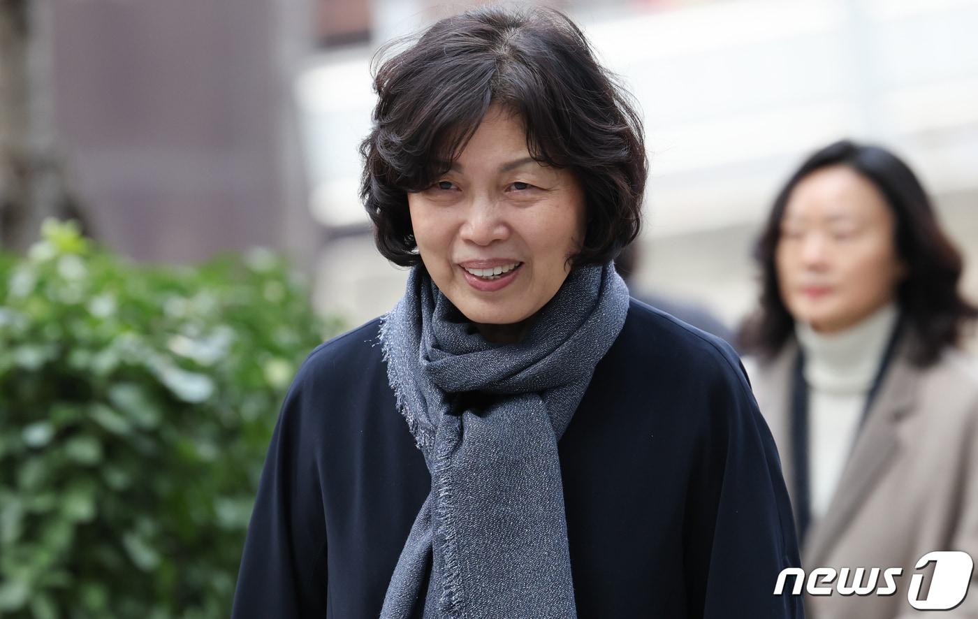본문 이미지 - 강정애 국가보훈부 장관 후보자. 2023.12.5/뉴스1 ⓒ News1 허경 기자
