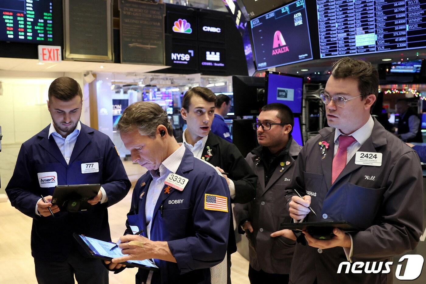 본문 이미지 - 뉴욕증권거래소 ⓒ 로이터=뉴스1