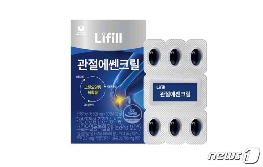 본문 이미지 - 농심 관절에쎈크릴 제품 이미지.(농심 제공)