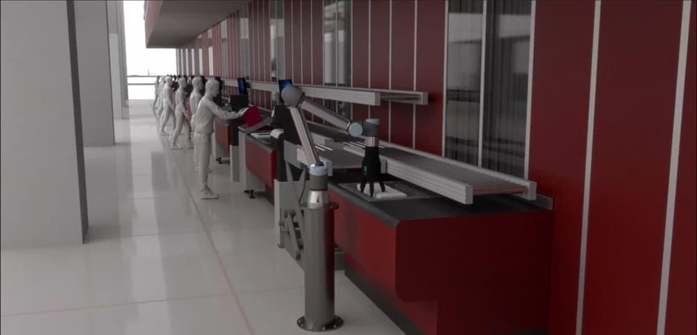 본문 이미지 - 지오영 수도권 허브센터 피킹로봇. /국토교통부 제공 