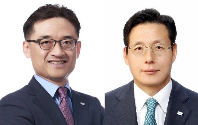 본문 이미지 - 김미섭(왼쪽) 미래에셋증권 부회장과 허선호 미래에셋증권 부회장.(미래에셋증권 제공)