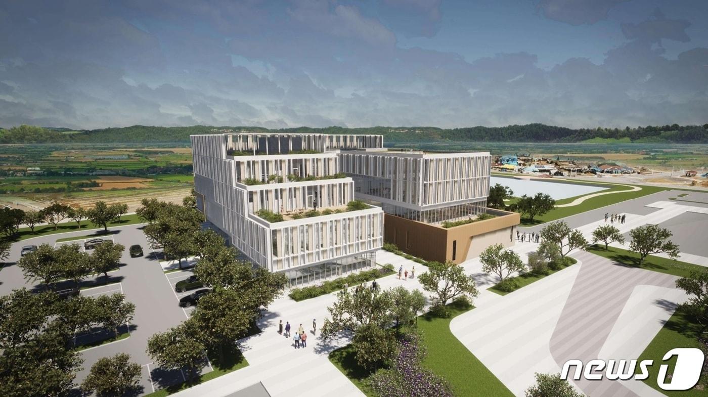 본문 이미지 - 그린바이오 벤처캠퍼스 조감도.(익산시 제공)2023.12.6./뉴스1
