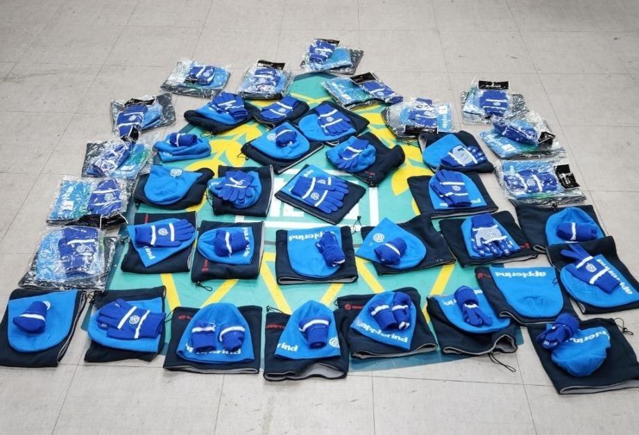 본문 이미지 - 영등포구 지원으로 구매가 이뤄진 스포츠 용품. (영등포구 제공)