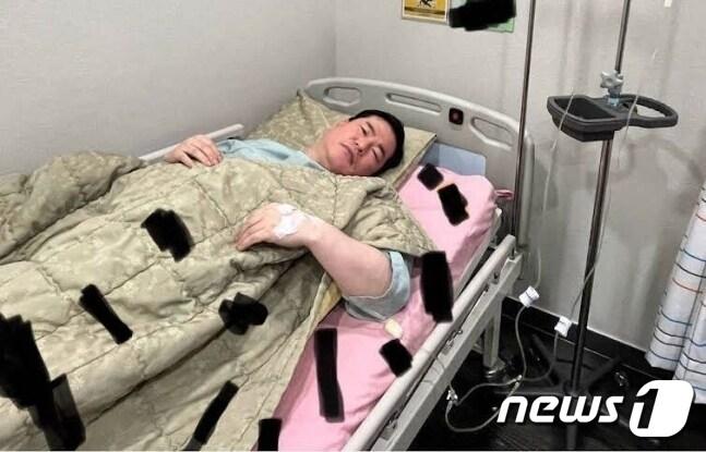 본문 이미지 - 교통사고를 당한 유동규 전 성남도시개발공사 본부장이  6일 병원에 입원했다. (유재일TV 갈무리) ⓒ 뉴스1