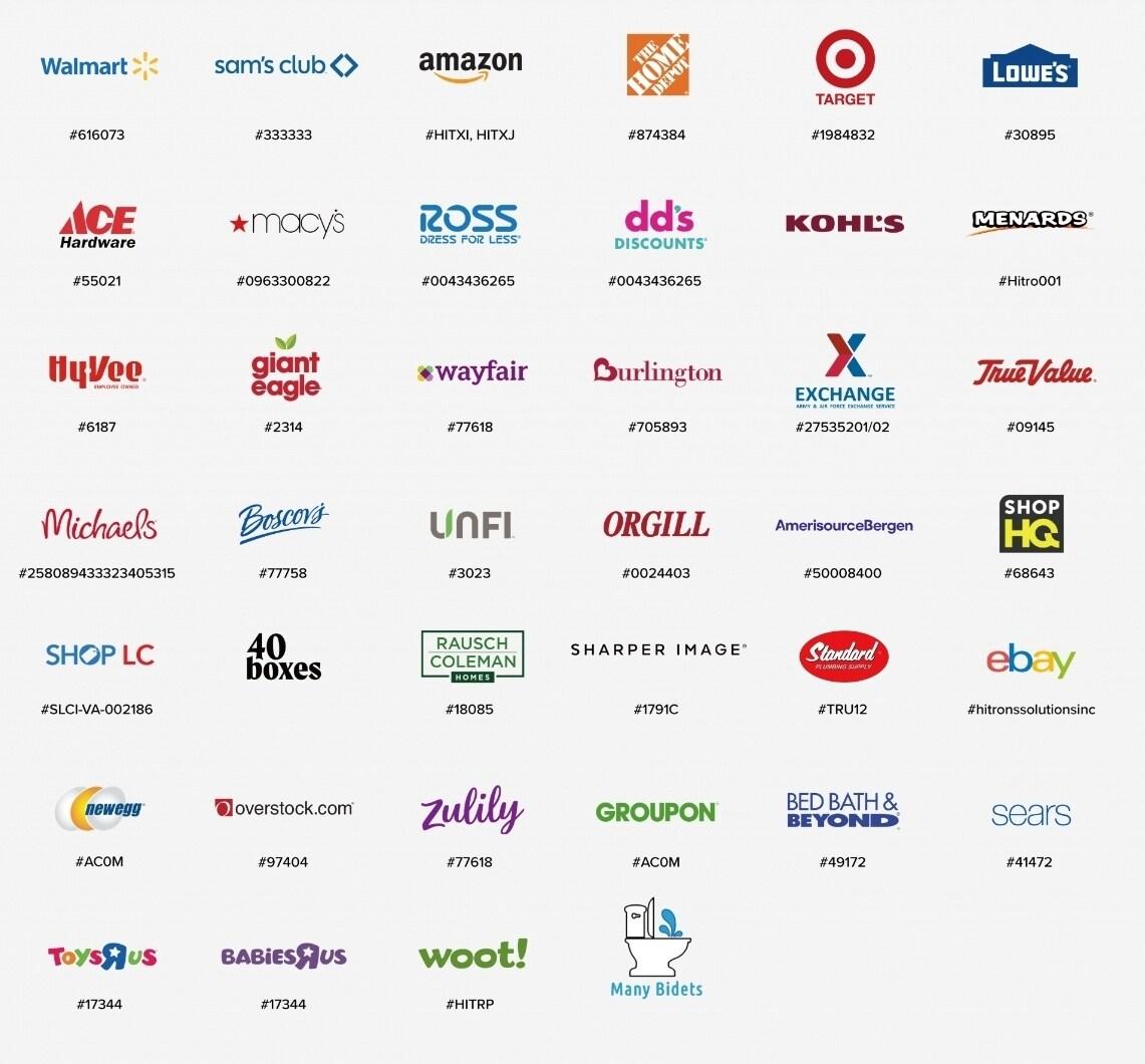 본문 이미지 - HiTRONS SOLUTIONS이 벤더로 납품 중인 대형 소매업체. 사진제공 = HiTRONS SOLUTIONS